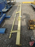 17ft jib crane, 1/4ton capacity, 3-1/4inx6in beam