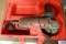 Milwaukee 4-1/2in sander grinder, 120v, with case
