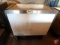 Chest freezer/cooler on casters, 31inx22in37-1/2inH, no cover