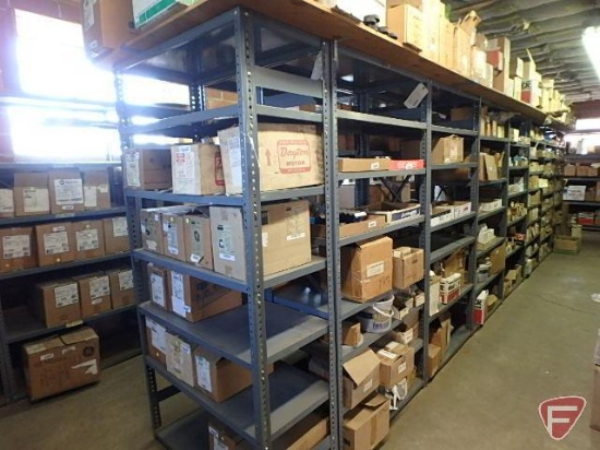 Shelving: (15) 36inx18inx73inH sections