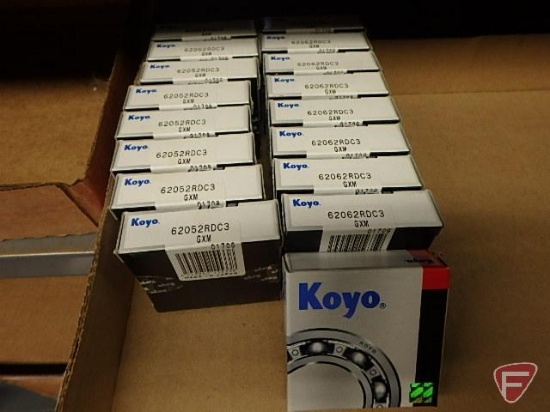 Koyo bearings: (2) sizes