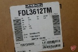 Baldor FDL3612TM electric motor, 5hp, 1ph, 230v