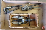 Posi Lock 204 gear and bearing puller, tubing bender, knurling vise