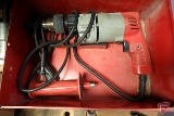 Milwaukee 5392-1 3/8in hammer drill with metal case,120v