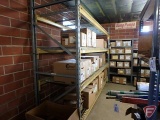 Penco pallet racking shelving: (2) 3ftx8ft uprights, (8) 59inx37in wire shelves with built in cross