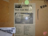 Dayton 5M279 electric motor 1hp 3ph 208-230/460v