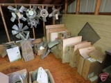 Cast, aluminum, and stainless fan blades