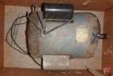 Baldor used electric motor 7.5-10hp, 1ph, 230v