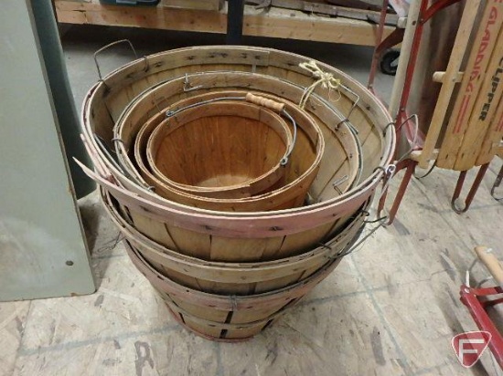 Apple/orchard baskets, All 5