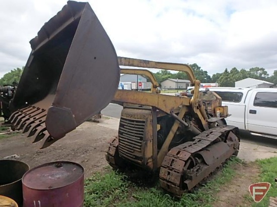 Caterpillar Traxcavator track loader with a model HT4 shovel sn 85C491,