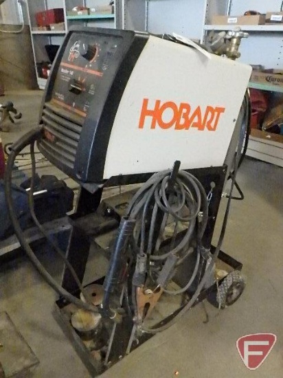 Hobart handler 140 115v wire-feed welder 25/140 amp output, welding cart and tank