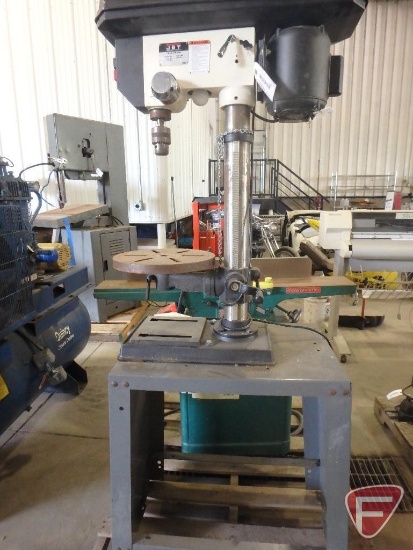 JET JDP-14M Drill press on stand, drill press is 39" tall