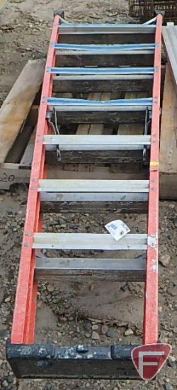 Brute 8ft fiberglass folding step ladder