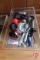 Stainless steel ladles, serving spoons, spatula, measuring cups, ice cream scoop, wire spoon,
