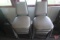 (10) stackable banquet chairs, gray