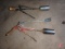 (2) 4in golf tee hole cutters and pressured t-handle tool
