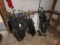 (6) golf bags and golf clubs