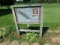 Root River Country Club wood sign, hole 2