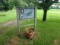 Root River Country Club wood sign, hole 8