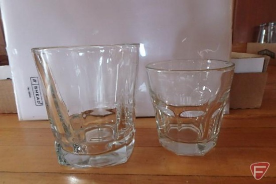 (15) tumblers and (5) other glasses