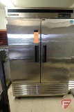 Maxx Cold 2 door commercial refrigerator/freezer cooler with Digital Control temperature control,