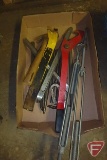 Punches, chisels, pry bars, and turnbuckles