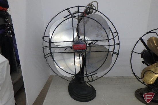Vintage Arctic Aire by F.A. Smith Mfg. Co. model 123-EY variable-speed oscillating fan