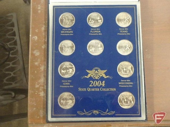 United States Commemorative Gallery, State Quarter Collections, 10 coin sets, Denver/Phil mint
