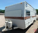 1982 20 ft. Mallard Camper Trailer VIN: 1p9mb02k1cb008259