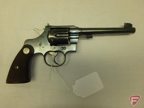 Colt Officers Model .22LR double action revolver