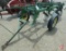 3-bottom John Deere moldboard plow with coulters on rubber