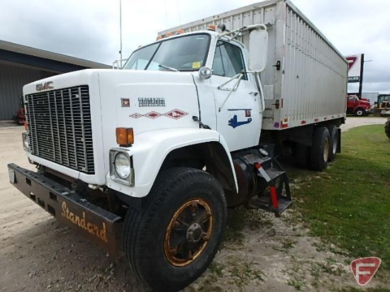 1984 GMC Brigadier Grain Truck, VIN # 1gdt9c4z3ev511754