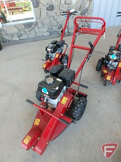 Like new 2017 Toro SGR-13 22615HD stump grinder with Honda GX 390 engine, SN: 401138620; 9.8 hrs