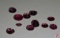 Assortment of 11 genuine Ruby stones .05 to .25 PT TW, various cuts, 2.75 CT. TW