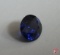 Oval blue genuine Sapphire .70 PT TW