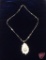 Pearl pendant and chain made of Sterling Silver 925