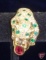 Ladies ruby, emerald and diamond panther ring