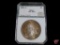 PCI Graded 1881 S Morgan Silver Dollar MS64, toned