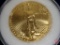 1987 American Gold Eagle 1 troy oz. pure gold coin BU