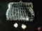 Ladies heart-shaped Sterling Silver Locket, has some filigree