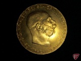 1915 Austrian Corona Gold Coin, nice uncirculated