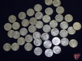 (43) 1964 Kennedy 90% Silver Half Dollars