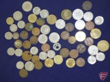 41 Misc. non-silver foreign coins including Canada, 1939 Silver Half Crown,