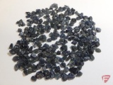 Uncut rough stones, appear to be blue Sapphires, have not been tested, 237.85 CT. TW