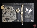 Ladies Citizens battery watch 2-tone, Oleg Cassini watch, 2 keys