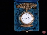 Men's Elgin Huntington case size 16 pocket watch, 7 jewel movement