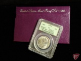 1893 US Mint Proof Set in original packaging with certificate