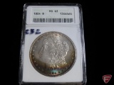 Anacs Graded 1884 Morgan Silver Dollar MS64, toned