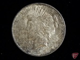 1922 D Peace Dollar uncirculated, nice toning