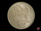 1883 O Morgan Silver Dollar AU or better, toned